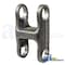 A & I Products Double Pivot Yoke, 3 3/8 Center To Center, 37 Static Angle, 35 Operating Angle 4 x4 x6 A-D129154 - alternate 1